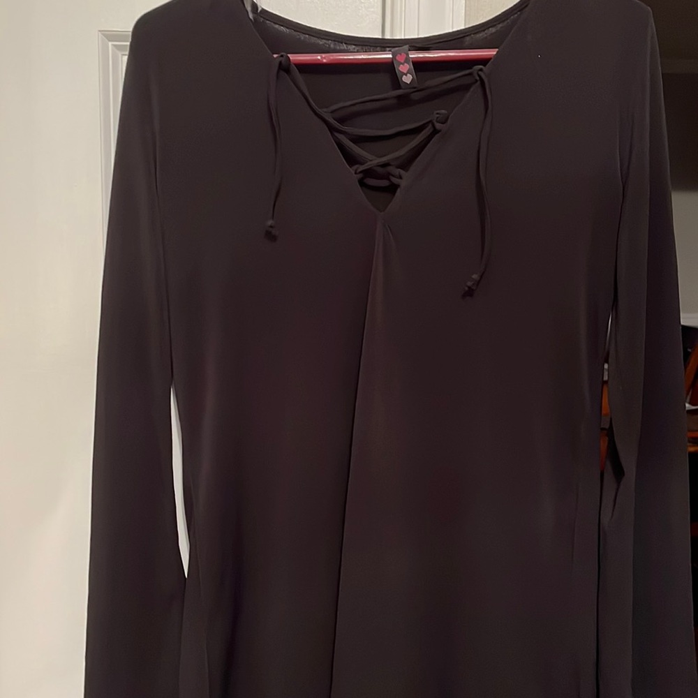 Black dress. Big strikeusa is the brand